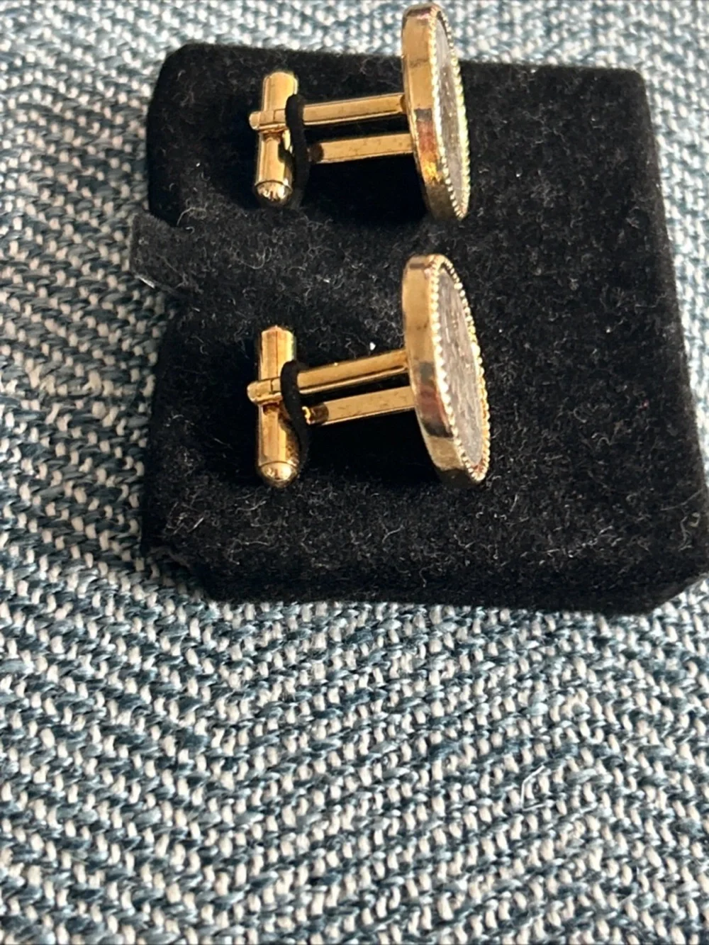 MEN’S 1944 & 1939 Mercury Dime Cufflinks